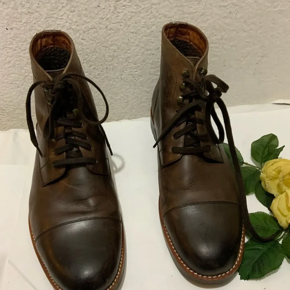 Warfield & Grand Mesa Leather Boots Size 11